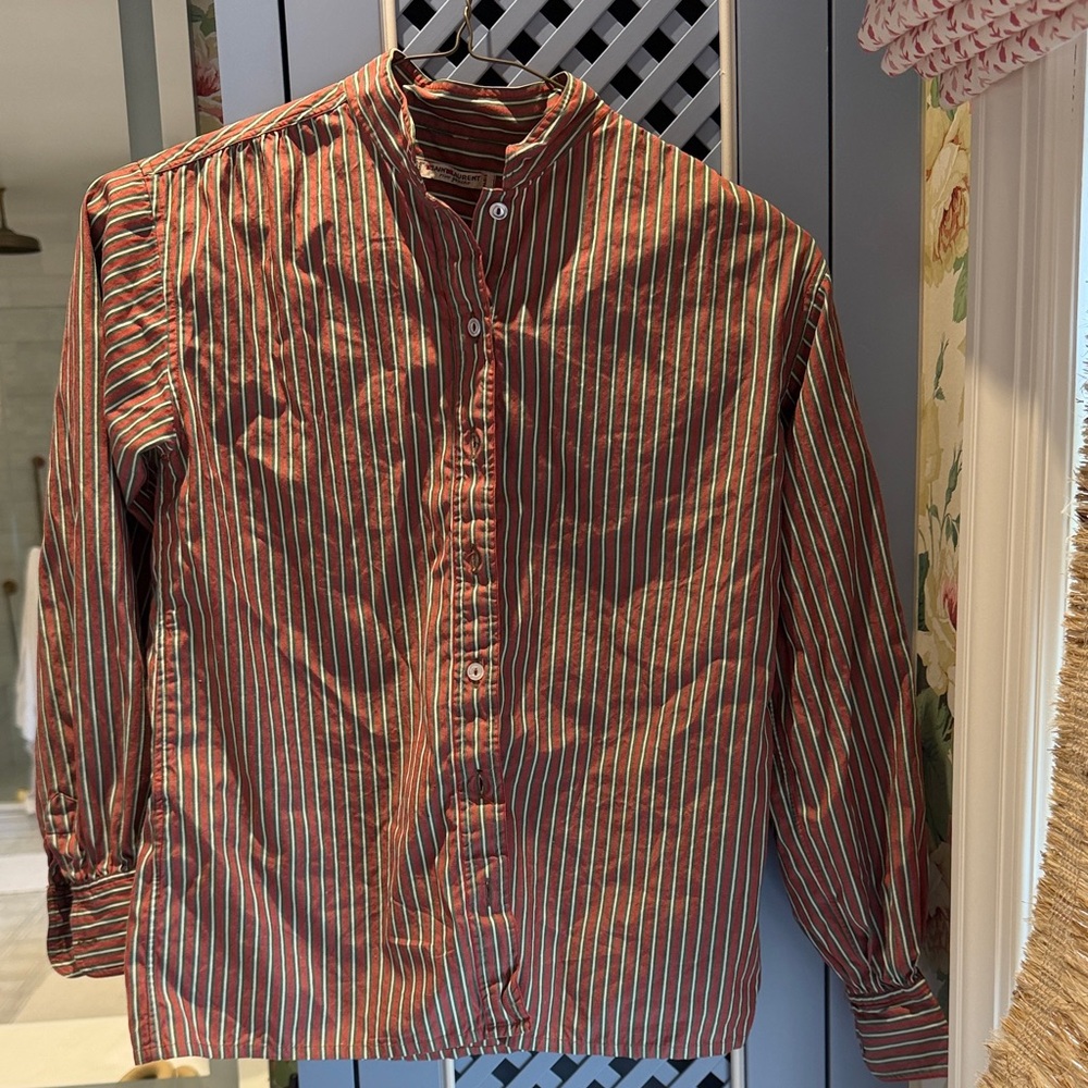Saint Laurent Multicolor Striped Shirt